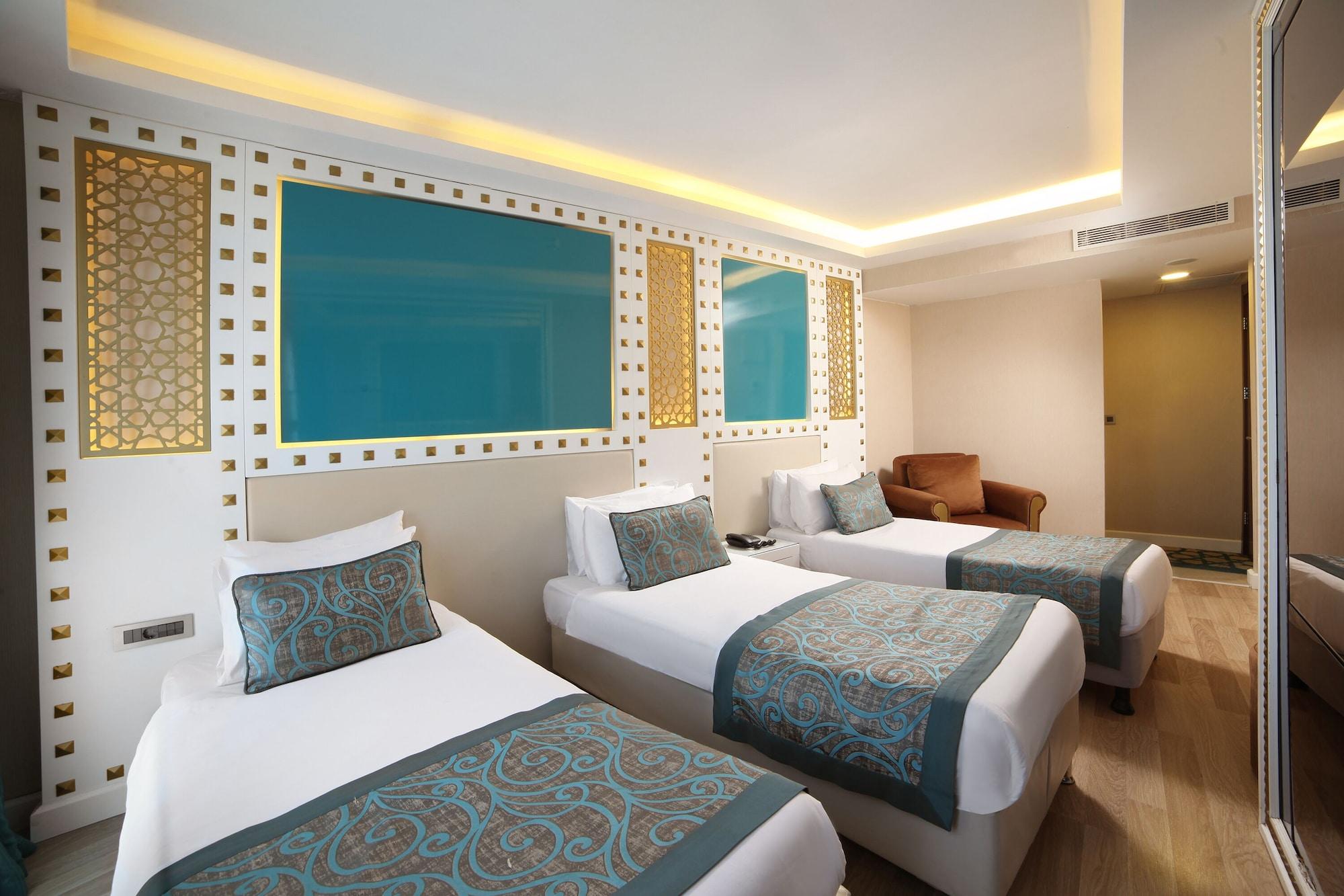 Great Fortune Hotel & Spa Isztambul Kültér fotó A room at the hotel