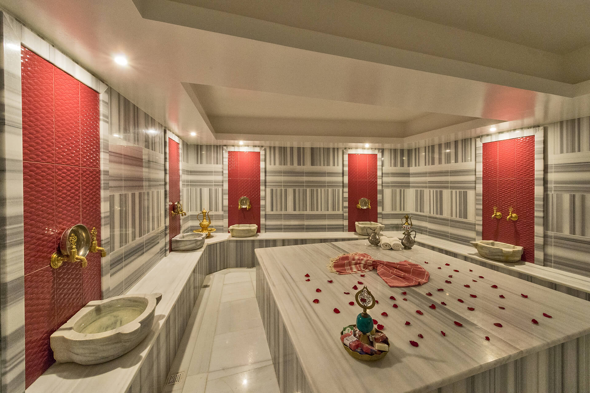 Great Fortune Hotel & Spa Isztambul Kültér fotó Turkish bath