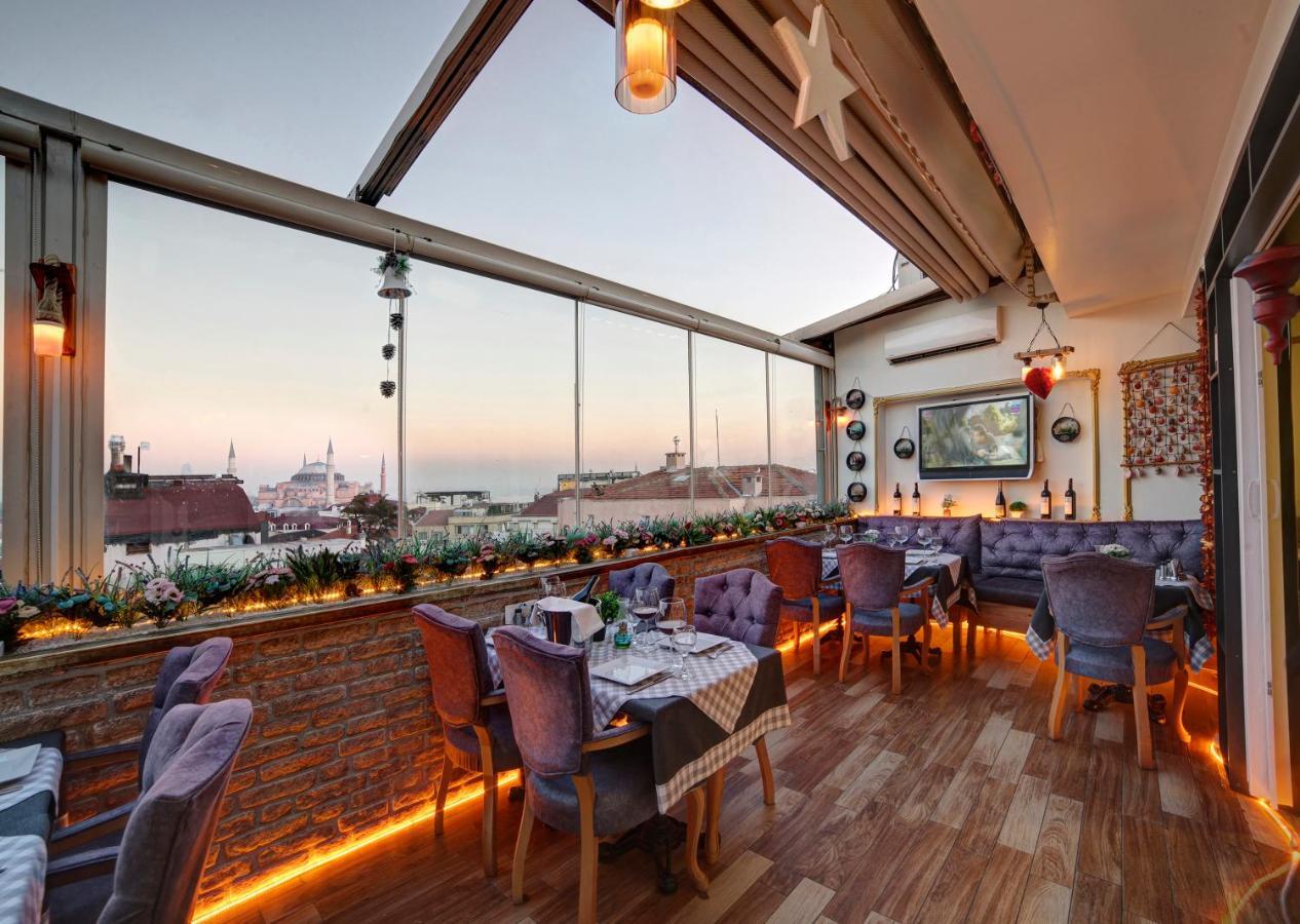 Great Fortune Hotel & Spa Isztambul Kültér fotó The Terrace