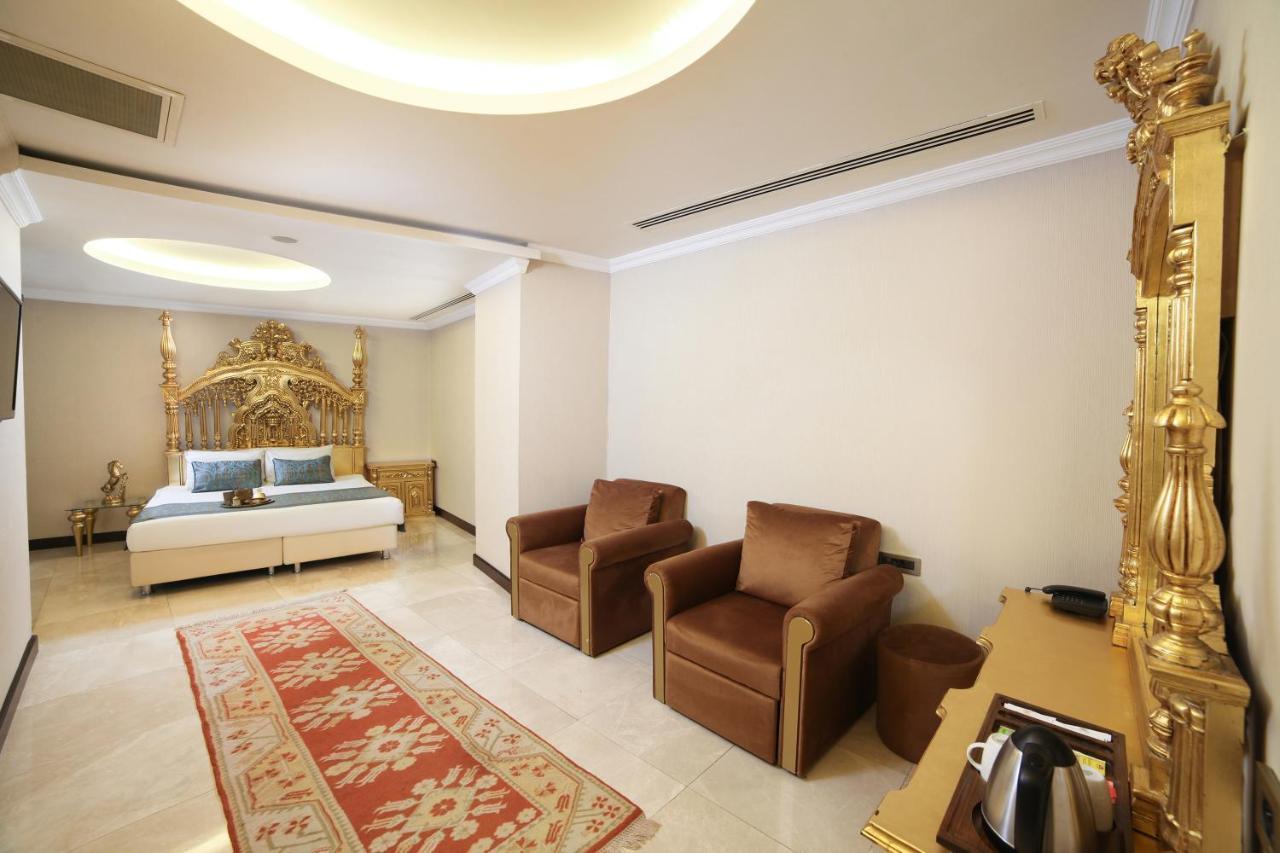Great Fortune Hotel & Spa Isztambul Kültér fotó A suite at the hotel