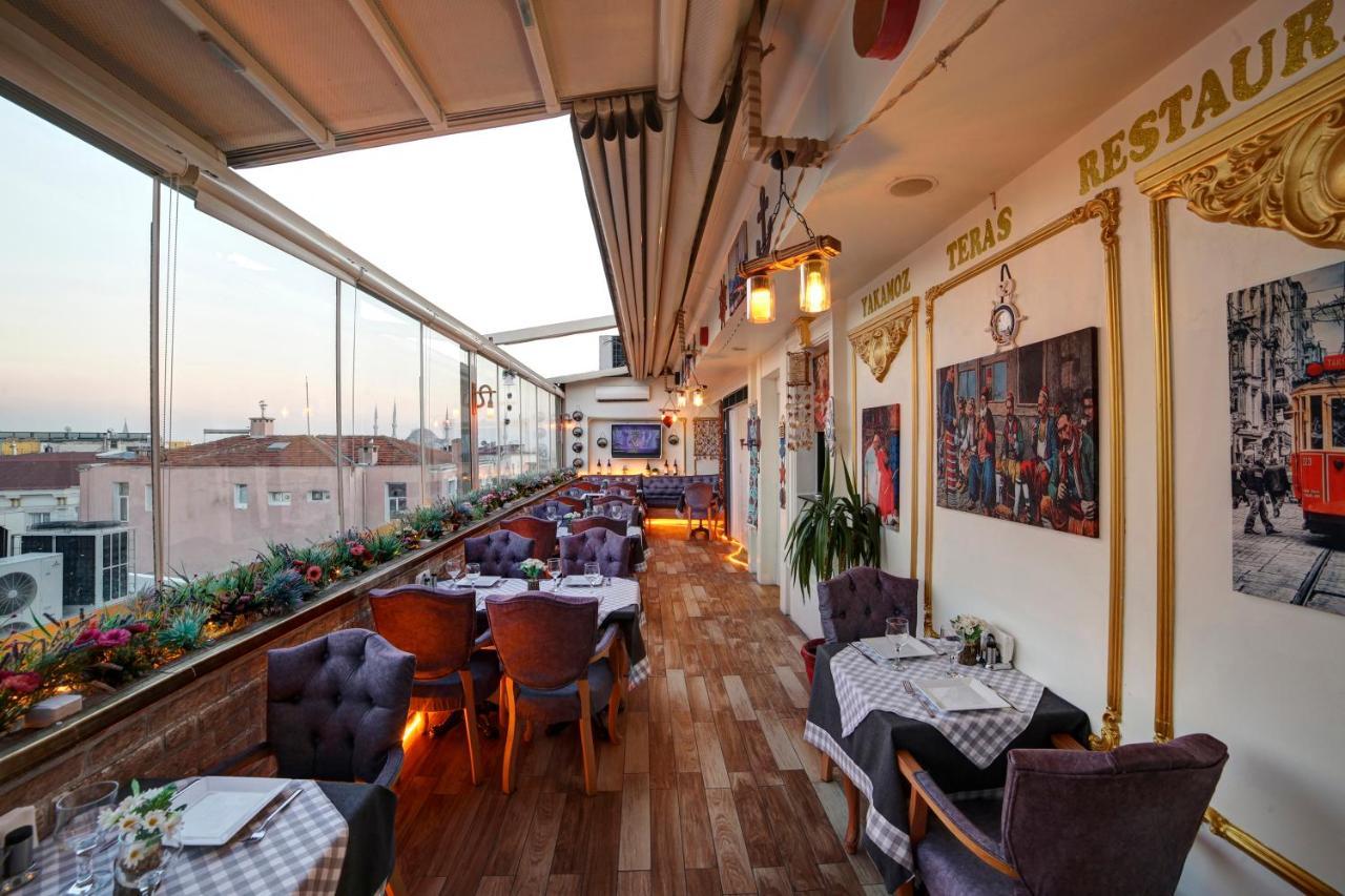 Great Fortune Hotel & Spa Isztambul Kültér fotó The Terrace